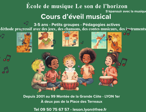 Cours d&rsquo;éveil musical